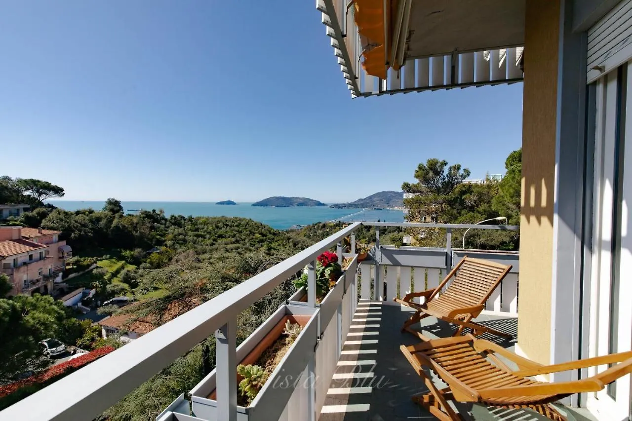 Appartamento vista sul blu ,Baia Blu, Lerici 0*,